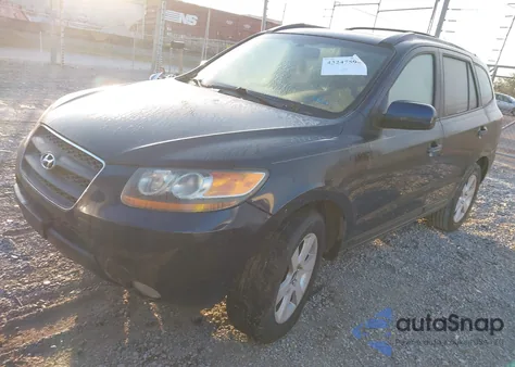 2007 Hyundai Santa Fe Se/Limited из США, поврежденный, VIN 5NMSH13E37H008604